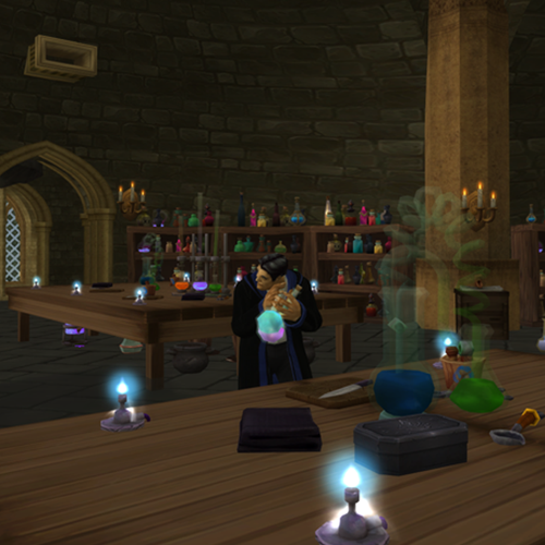 brewing potion